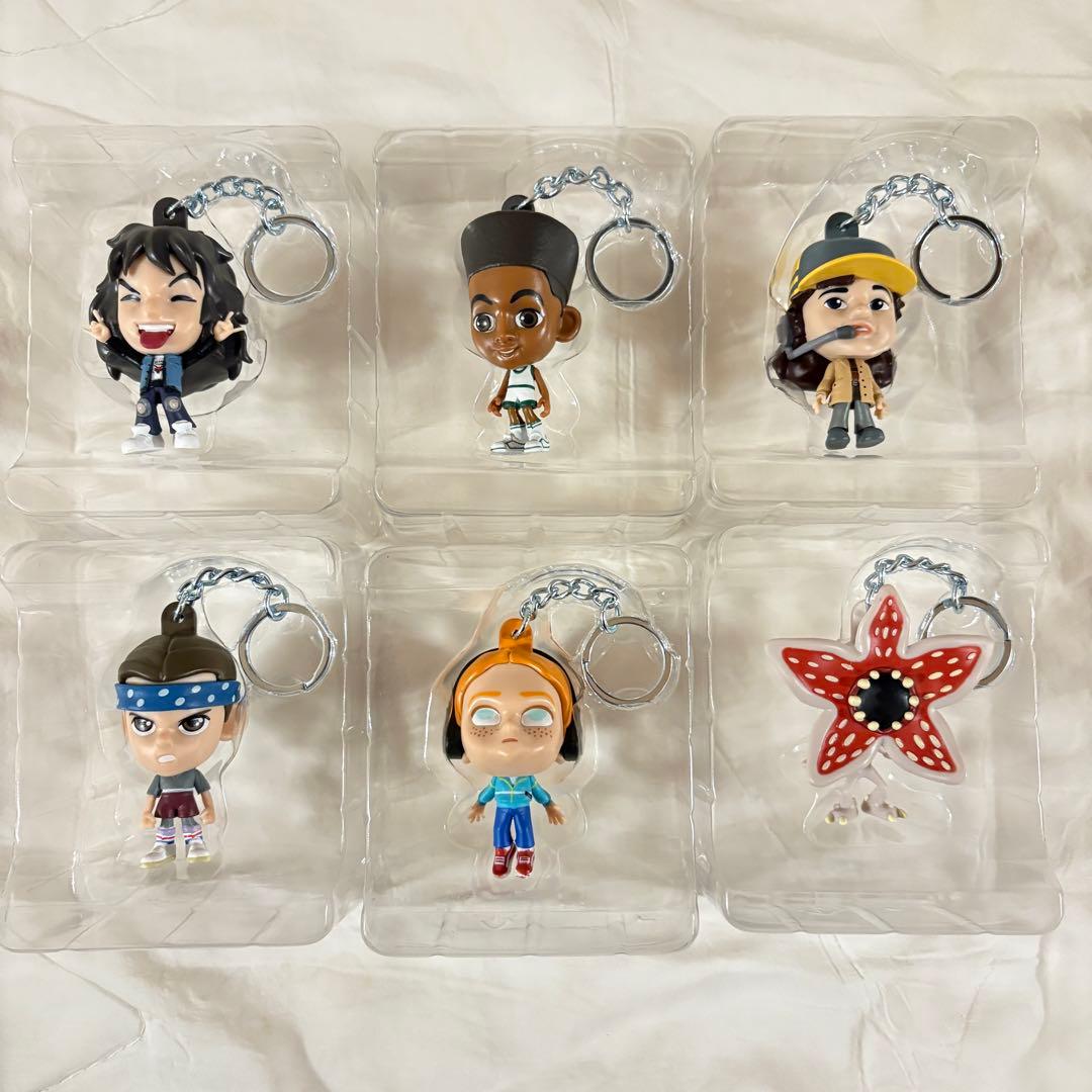 コンプリートセット　ストレンジャーシングス　フィギュアキーホルダー6体　マックス