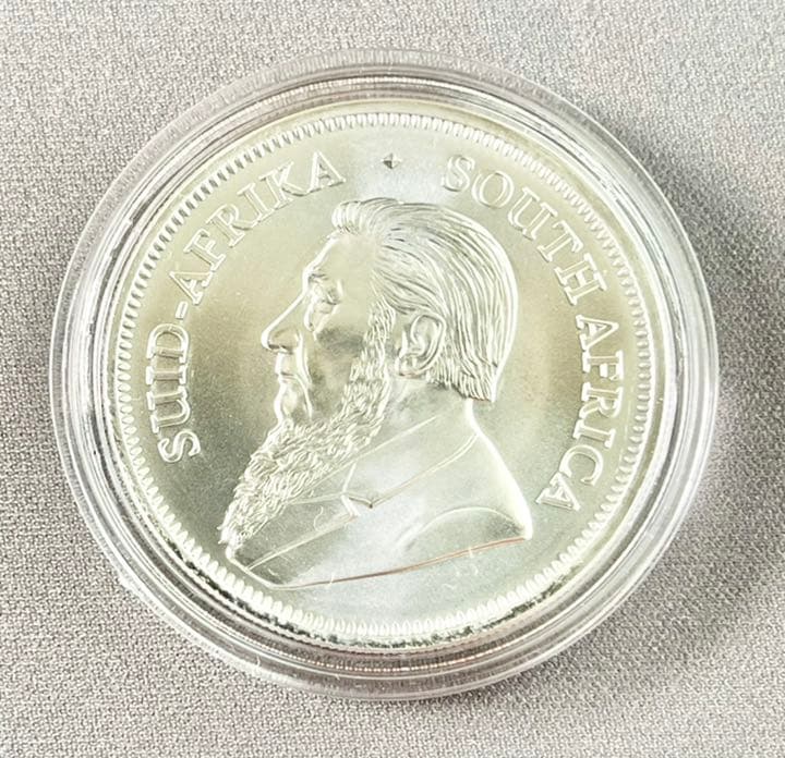 銀貨　　シルバー　純銀　1オンス　クルーガーランド2021年　25枚　新品