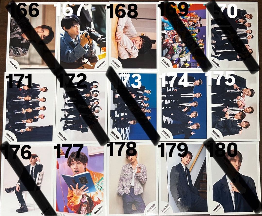 【バラ売り可】 Man 公式写真 190枚