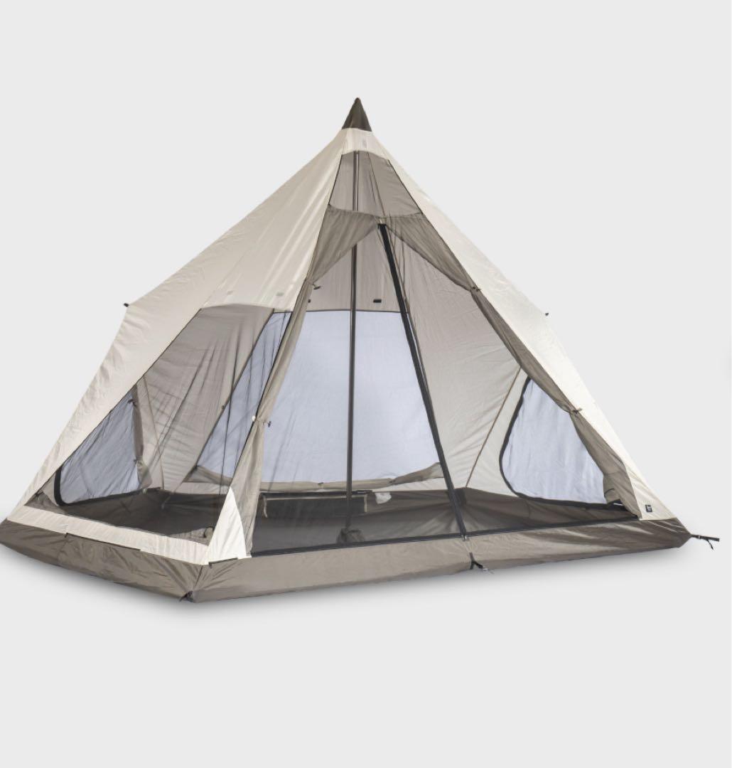 ゼクーM インナーテント　二股ポールつき