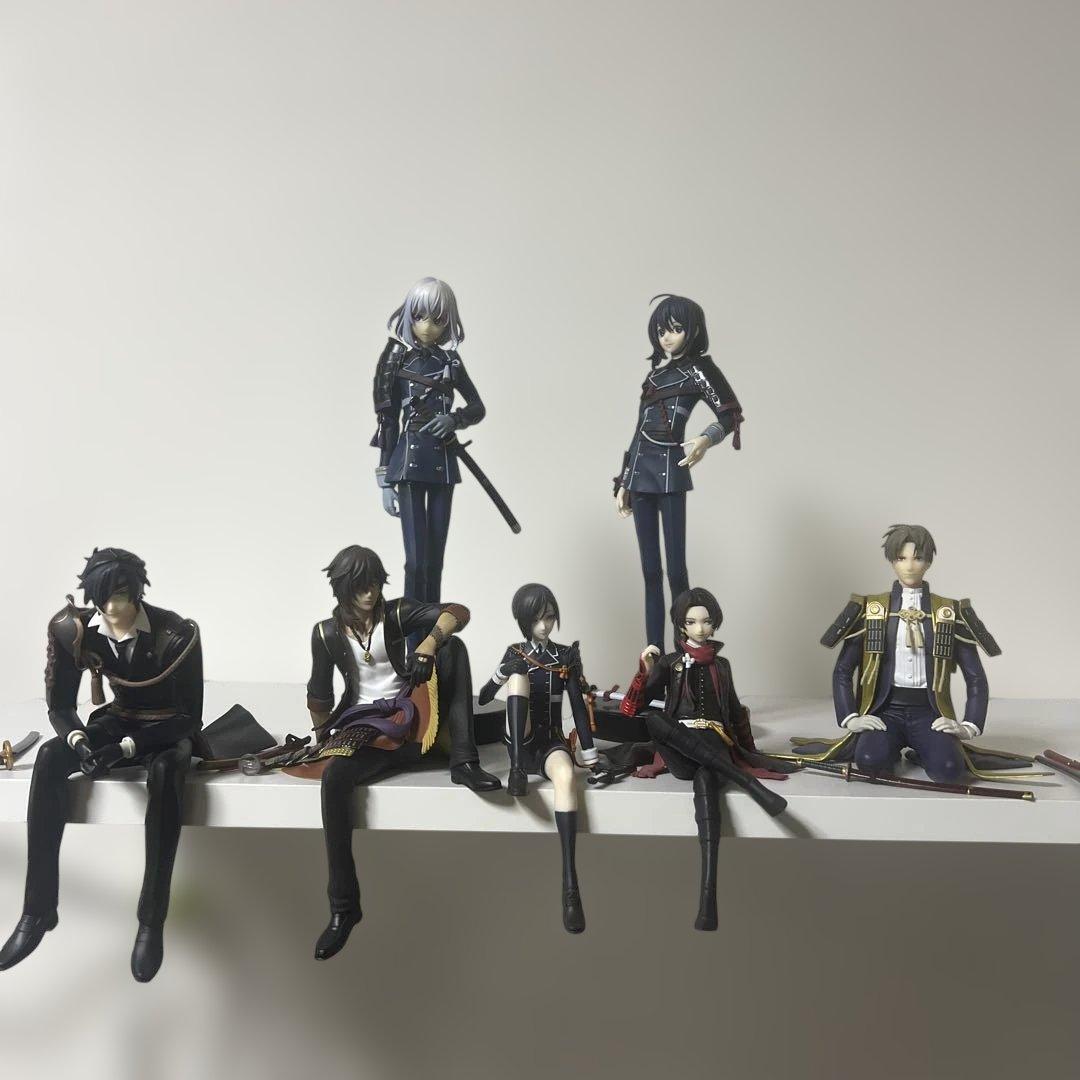 刀剣乱舞　フィギュア　まとめ売り　7人セット　ヌードルストッパーなど