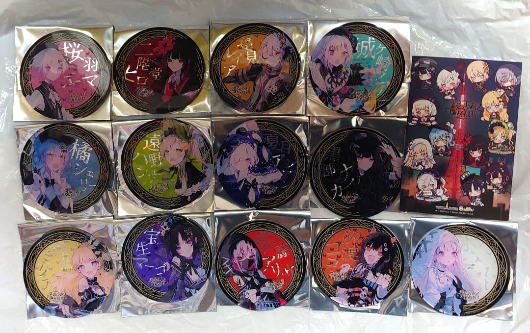 魔法少女ノ魔女裁判 東京タワー カフェver. アクリルコースター 全13種