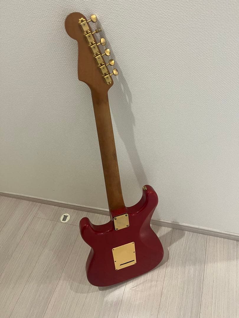 K.Nyui CUSTOM GUITARS エレキギター レッド