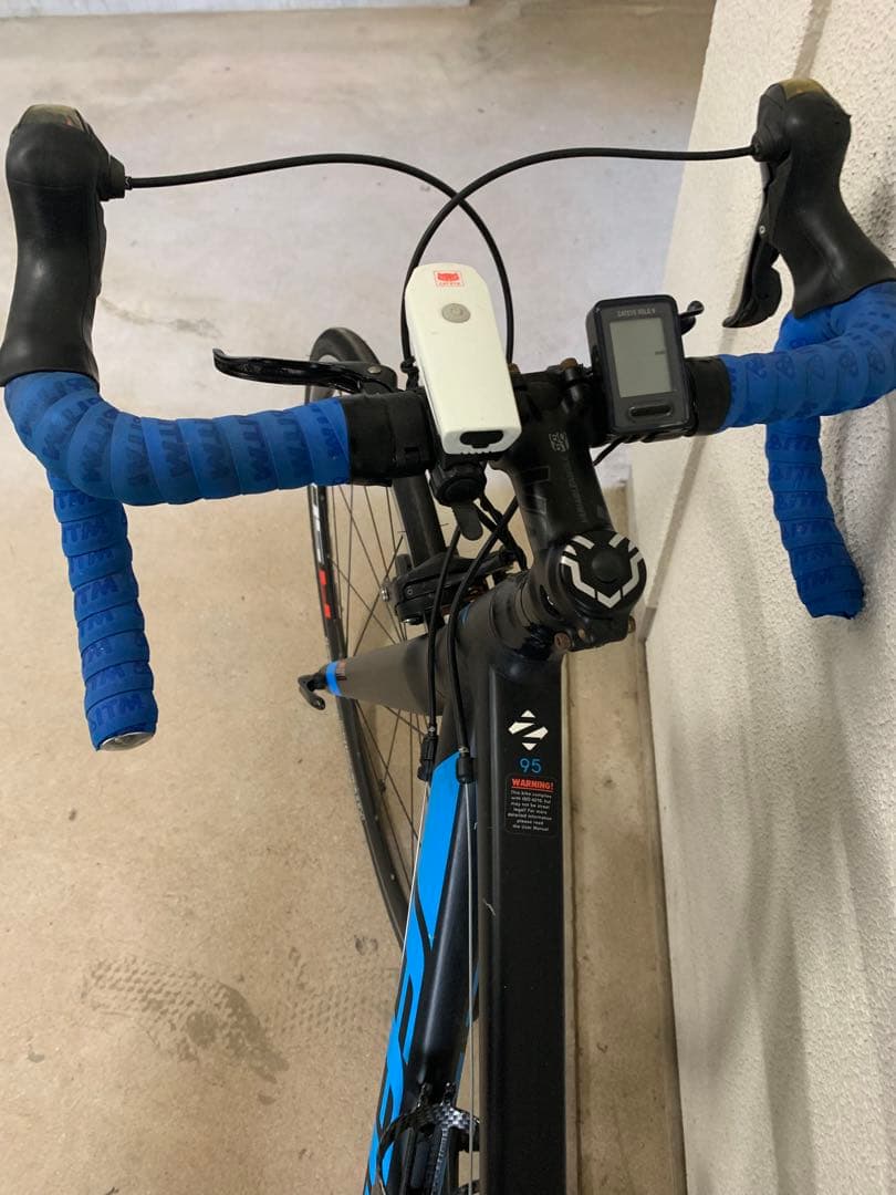 シクロクロスバイク ブラック・ブルー