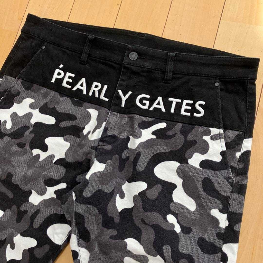 PEARLY GATES パーリーゲイツ　パンツ　カモフラ　グレー　サイズ6