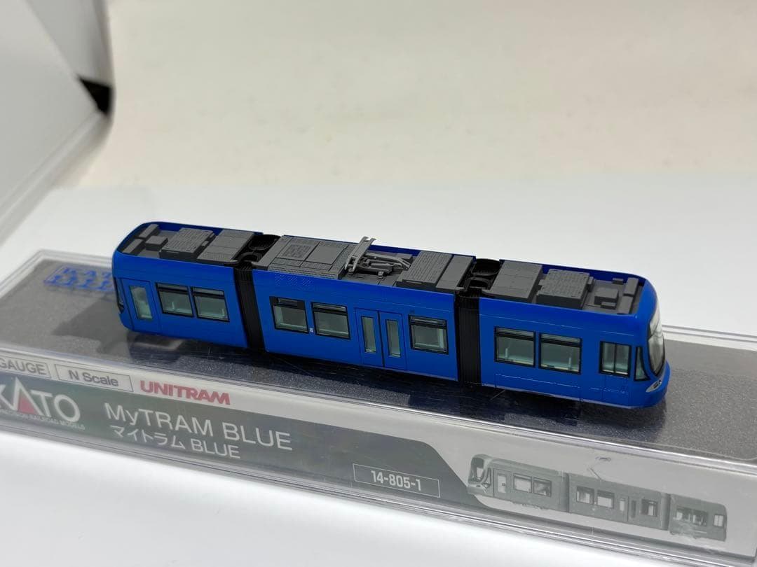 街並みレイアウトに映える！KATO マイトラム ブルー Nゲージ 美品