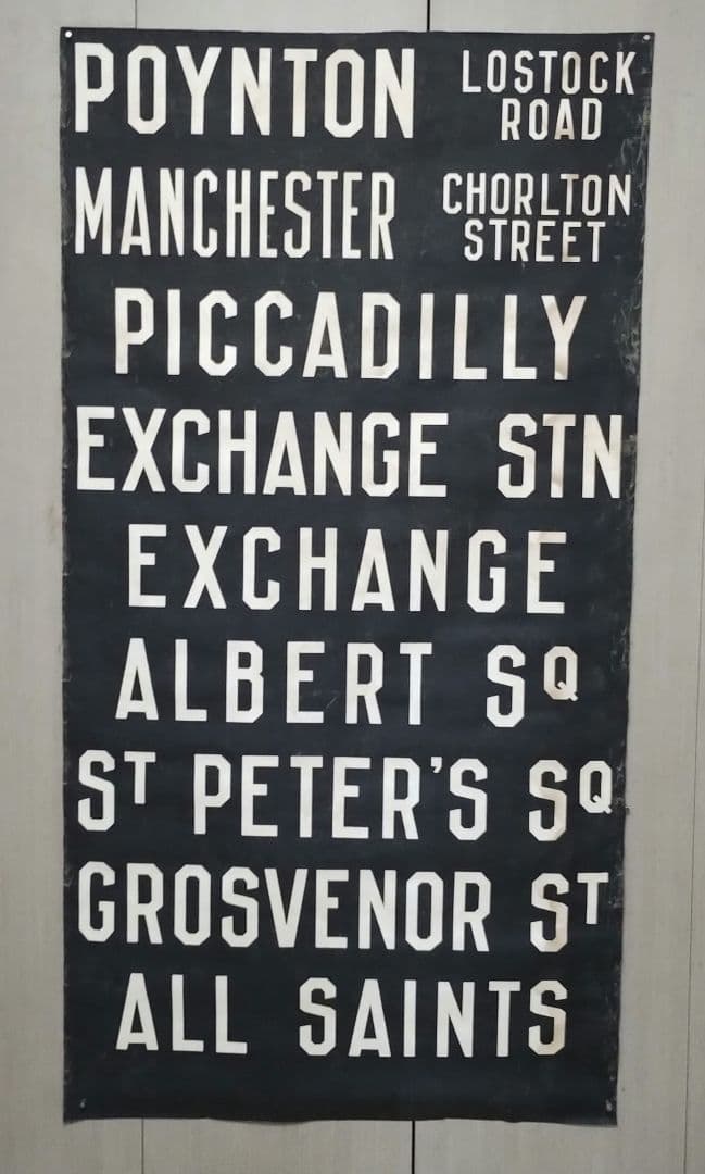 ヴィンテージバスロールサイン本物　1202