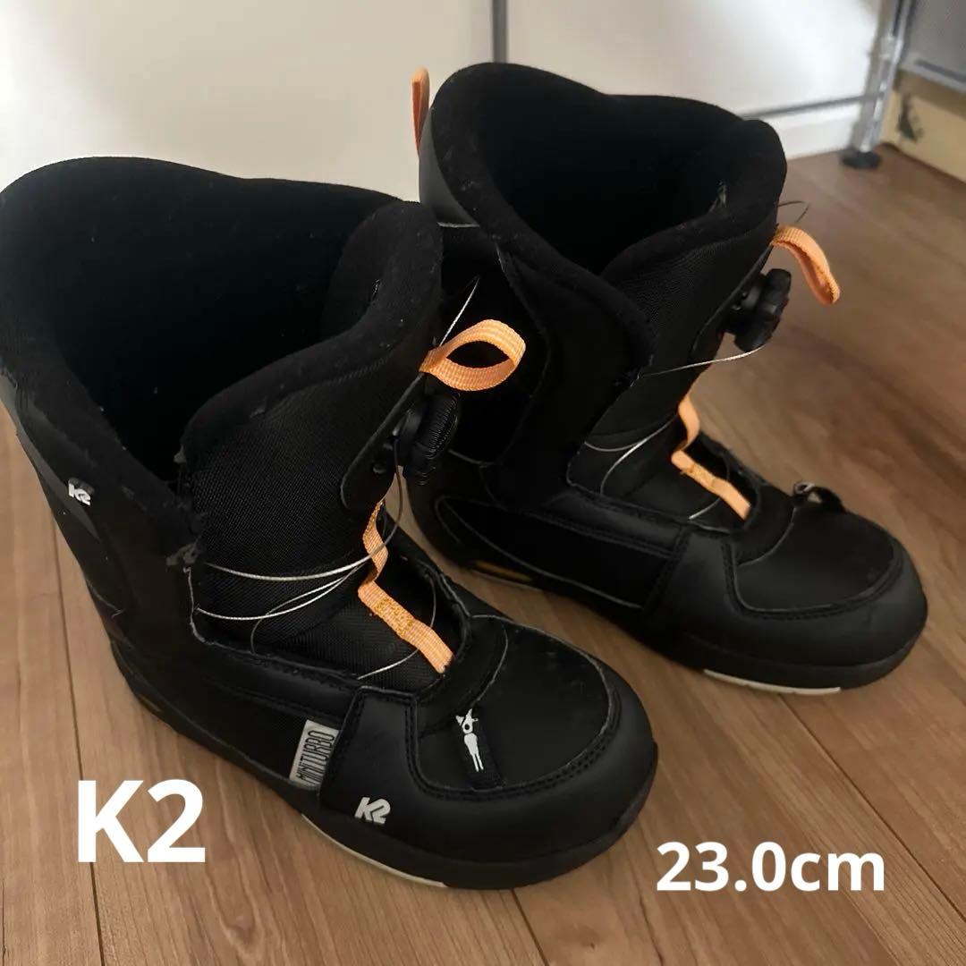 K2 スノーブーツ　23cm MINI TURBO キッズ　ジュニア　スノボー