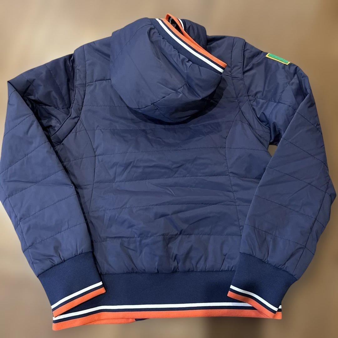 Kappa フード付き中綿ジャケット ネイビー　ベスト　2ウェイ