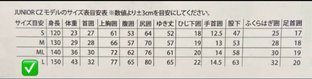CYBER セミドライスーツ 黒/青