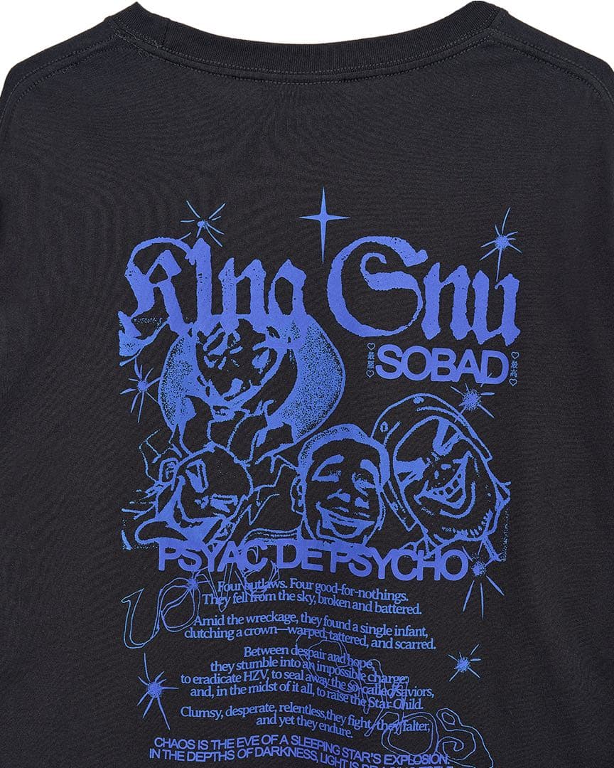 King Gnu SOBAD L/S TEE [スミクロ] XL