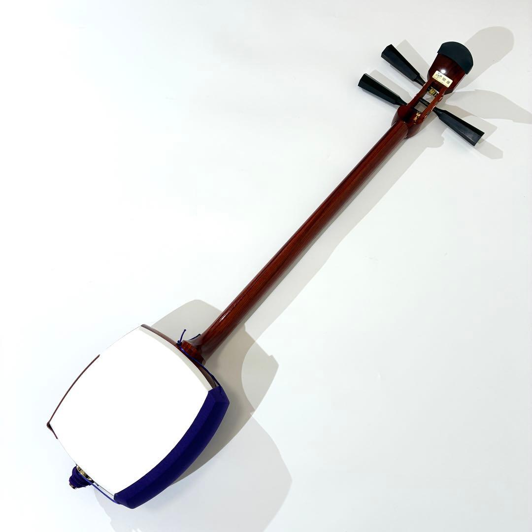 美品✨ 津軽三味線 太棹 花梨 破れなし バチ ハードケース付き