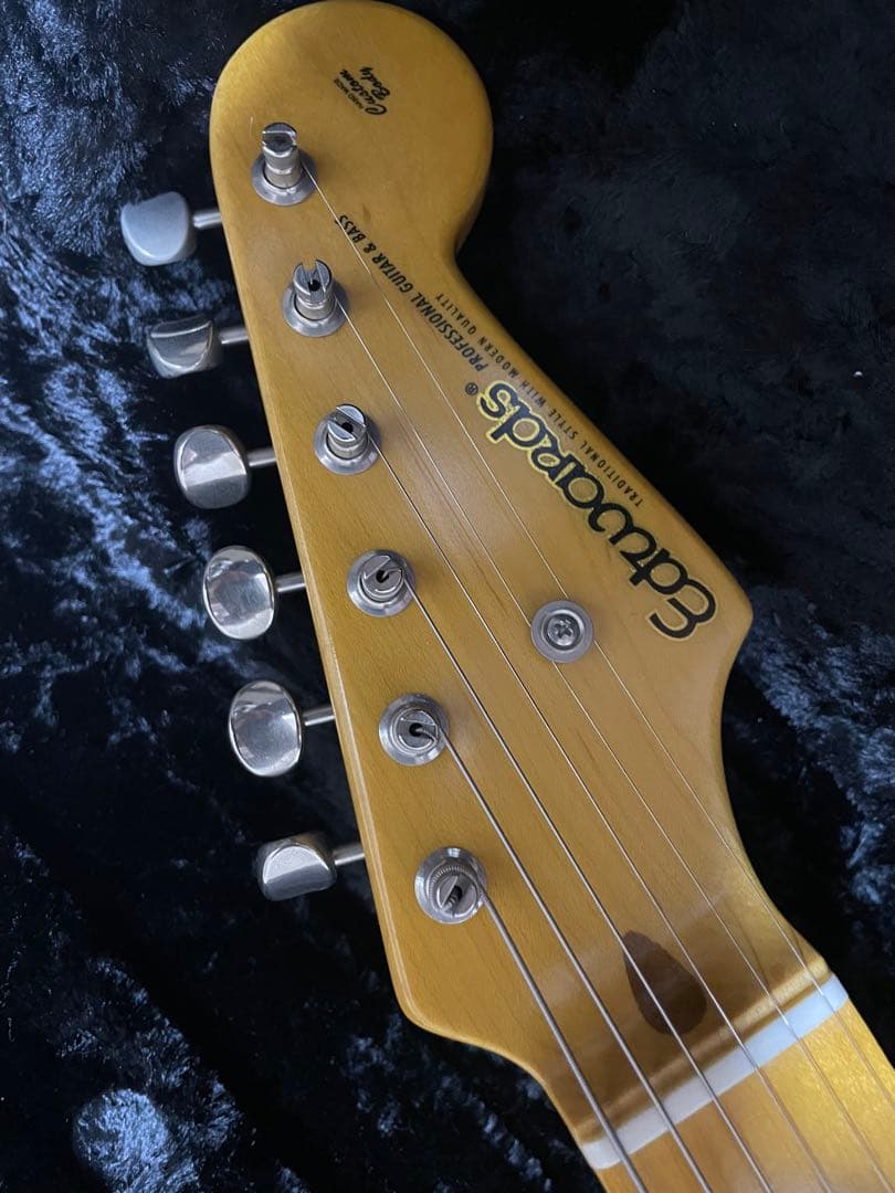 ギター EDWARDS E-SE-100M/LT Candy Apple Red