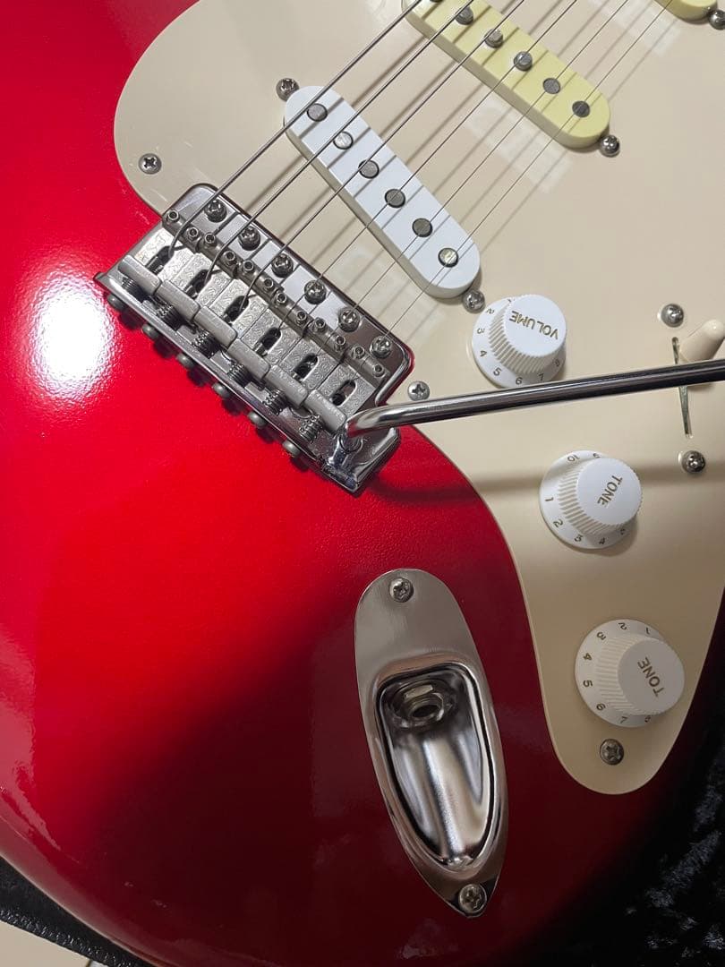 ギター EDWARDS E-SE-100M/LT Candy Apple Red