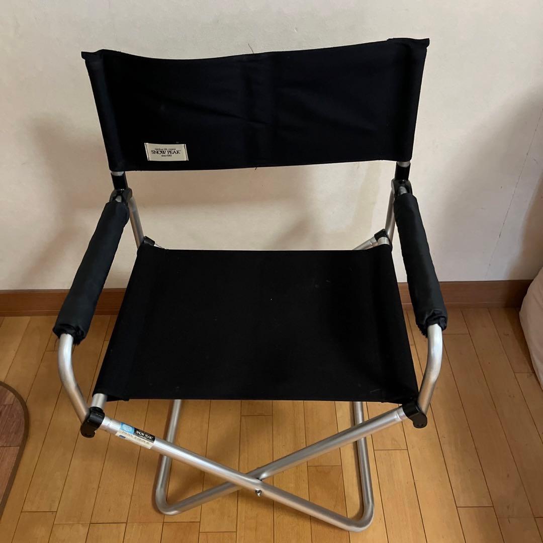【ヤマコウ期】スノーピーク D. チェアAL　LV-51 2脚　ワイド ブラック