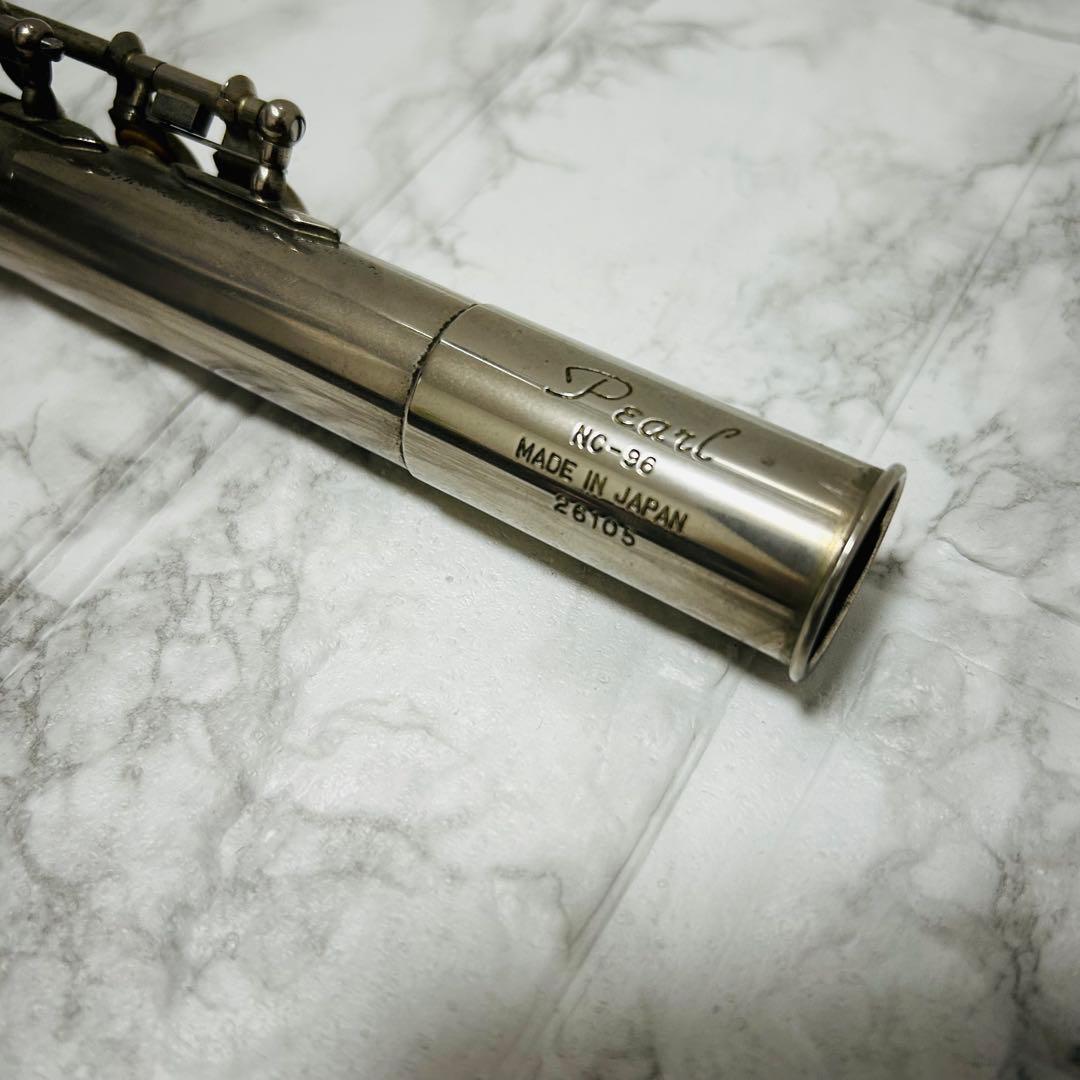 良品　Pearl パール　フルート　NC-96 管楽器　銀製楽器　入門用　初心者