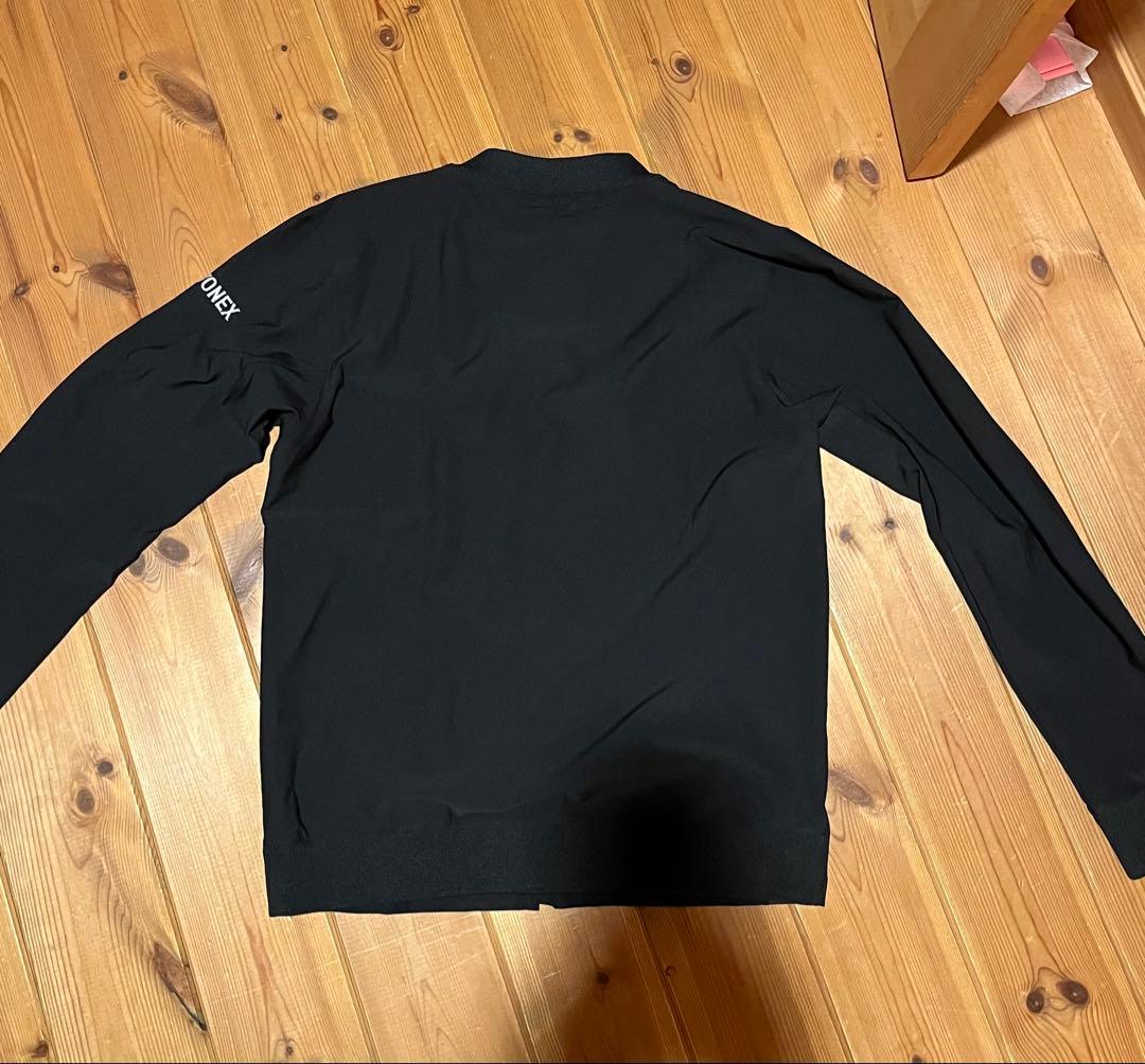 YONEX ブラック ウォームアップウェア