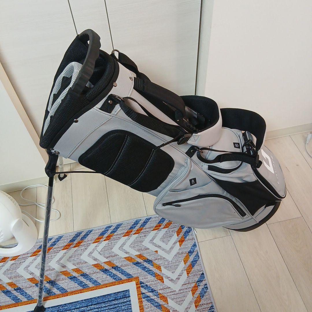 LOVACE スタンドキャディーバッグ　グレー