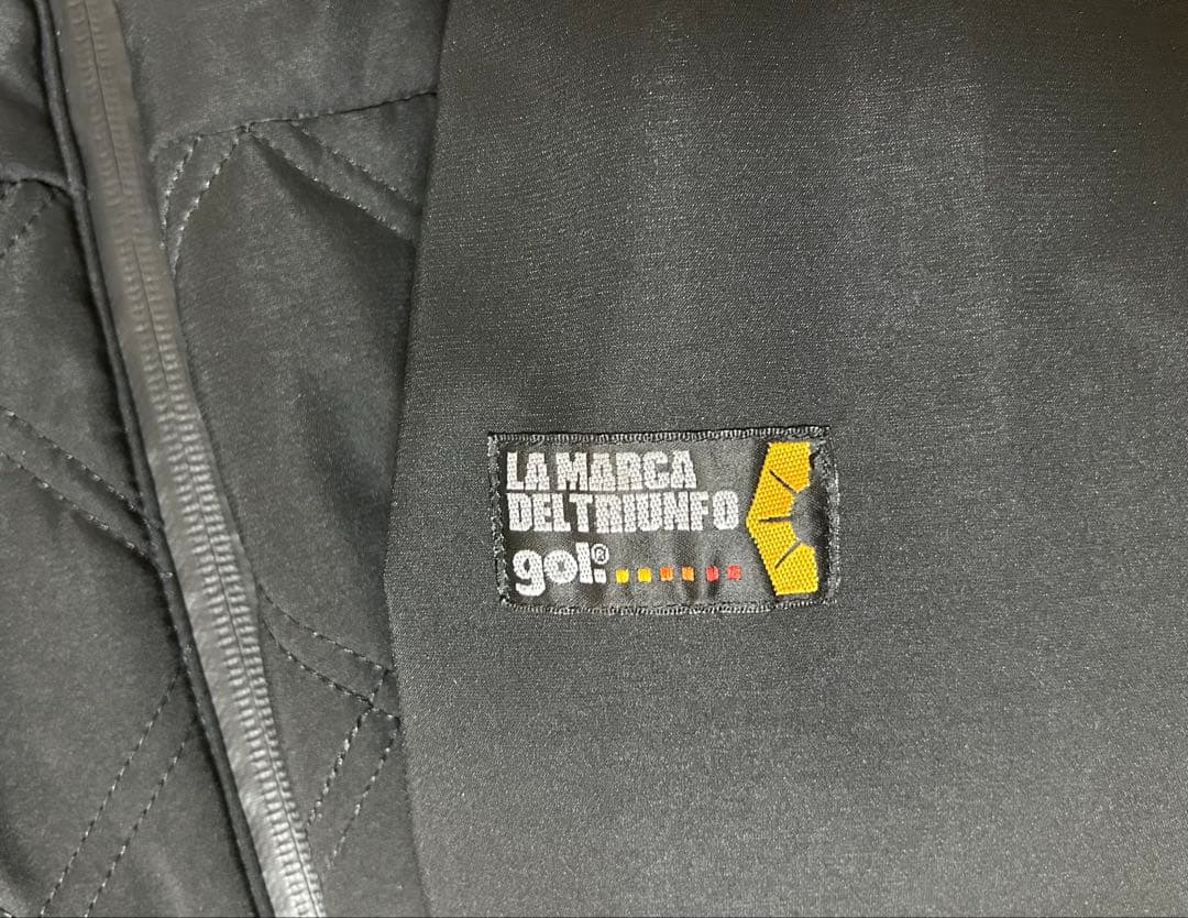 ⭐︎最終お値下げ⭐︎【美品】gol. 中綿ジャケット・ロングパンツ　上下セット　黒Ｍ