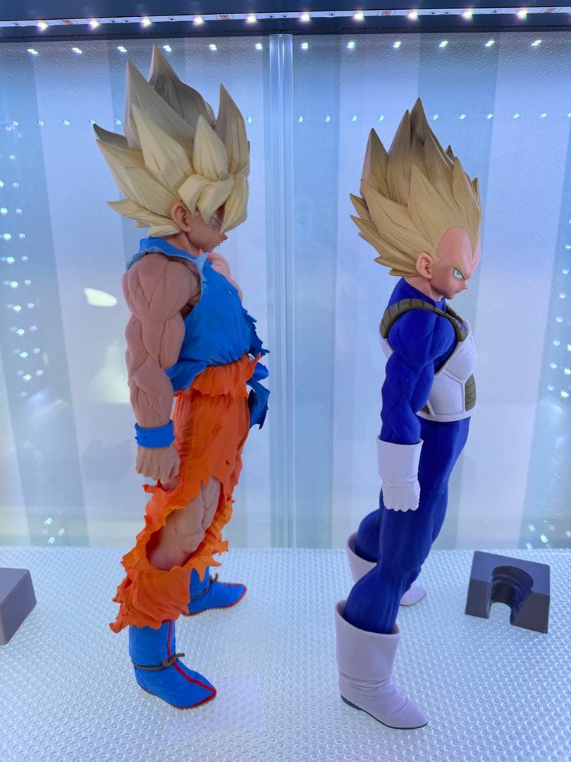 U*a様 SMSP 02 B賞 原作カラー 超サイヤ人 孫悟空 ベジータ 2体セ