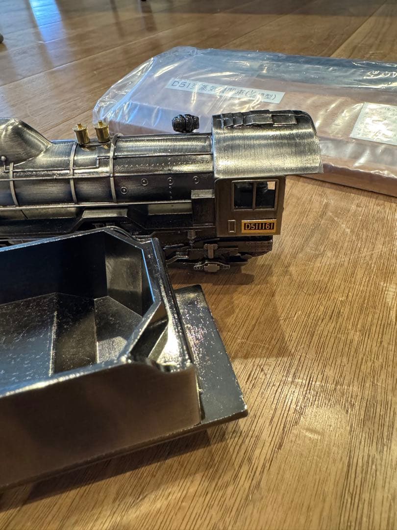 d51型蒸気機関車(1/60模型)