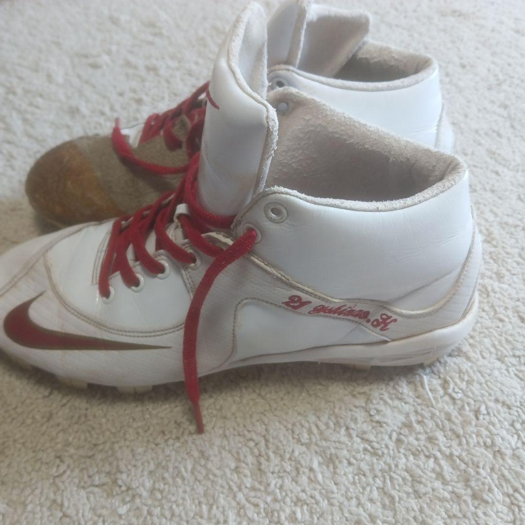 元東北楽天ゴールデンイーグルス　 釜田選手支給品　ナイキスパイク