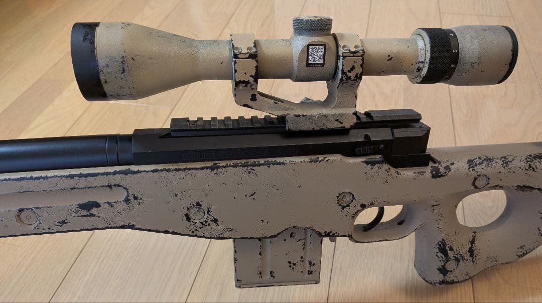 マルイ L96AWS スナイパーライフル 架空 MEU アフガン遠征 リペイント
