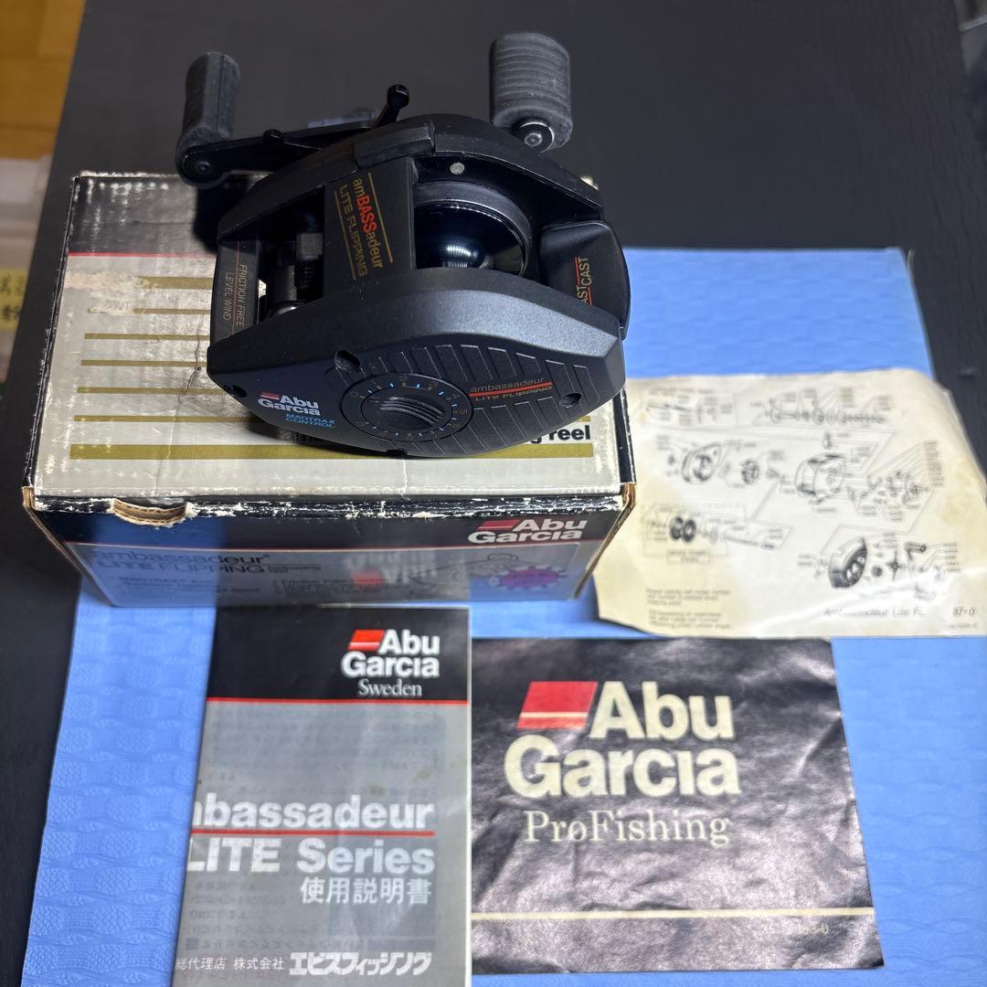 アブガルシア　アンバサダー　ライト　フィリッピング　美品箱付　オールド