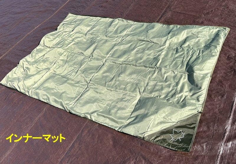 ロゴス Tradcanvas オーニングリビング DUO-BA マット シート付