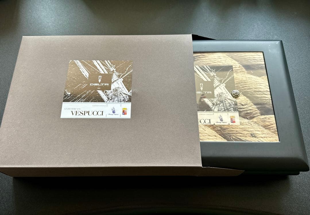 18金ペン先◆レア【新品】デルタ 『アメリゴ・ヴェスプッチ・１KS 』限定品