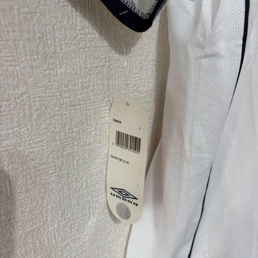 激レア アンブロ イングランド代表 半袖 ユニフォーム 日韓W杯 オフィシャル