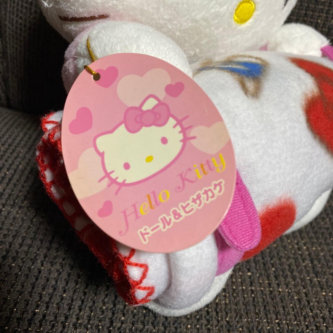 希少レア ハローキティ ぬいぐるみセット 天使 うさぎ ひざ掛け サンリオ 巨大