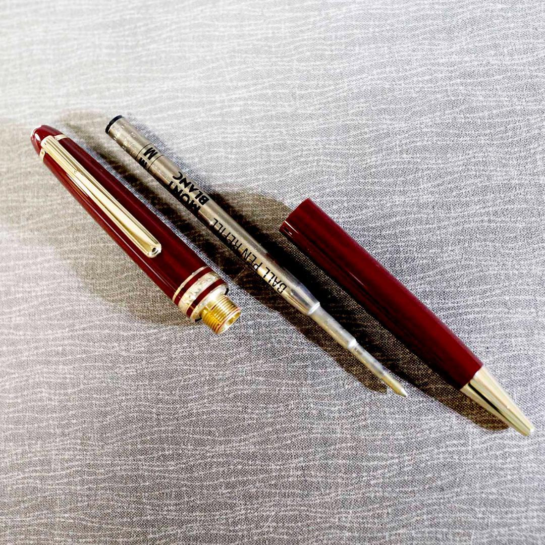 【極美品 送料込み】モンブラン ボールペン １６４ ボルドー バーガンディ