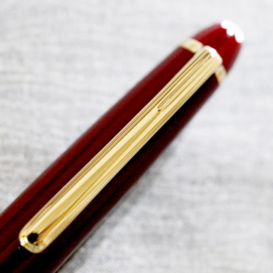 【極美品 送料込み】モンブラン ボールペン １６４ ボルドー バーガンディ