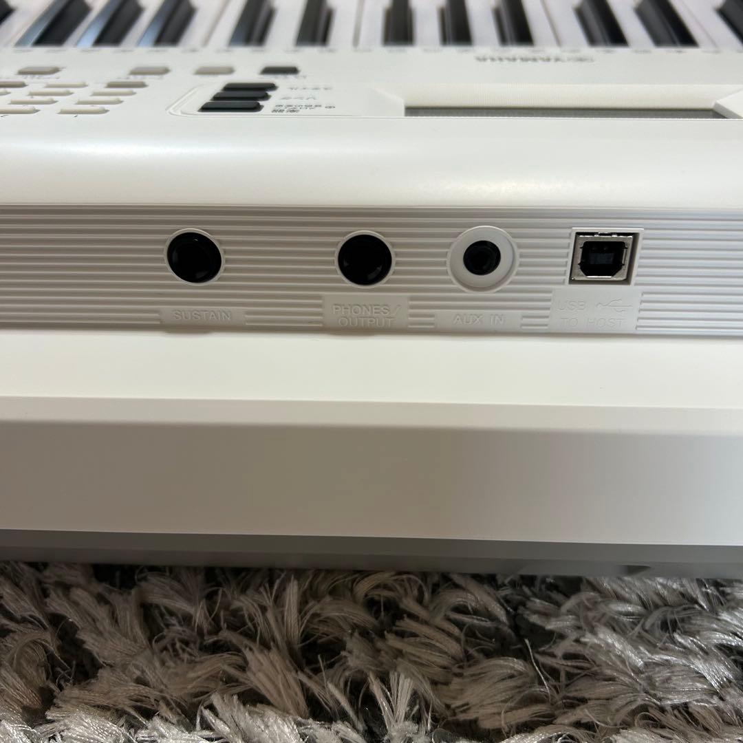 Yamaha EZ-300 デジタルキーボード 譜面台付き