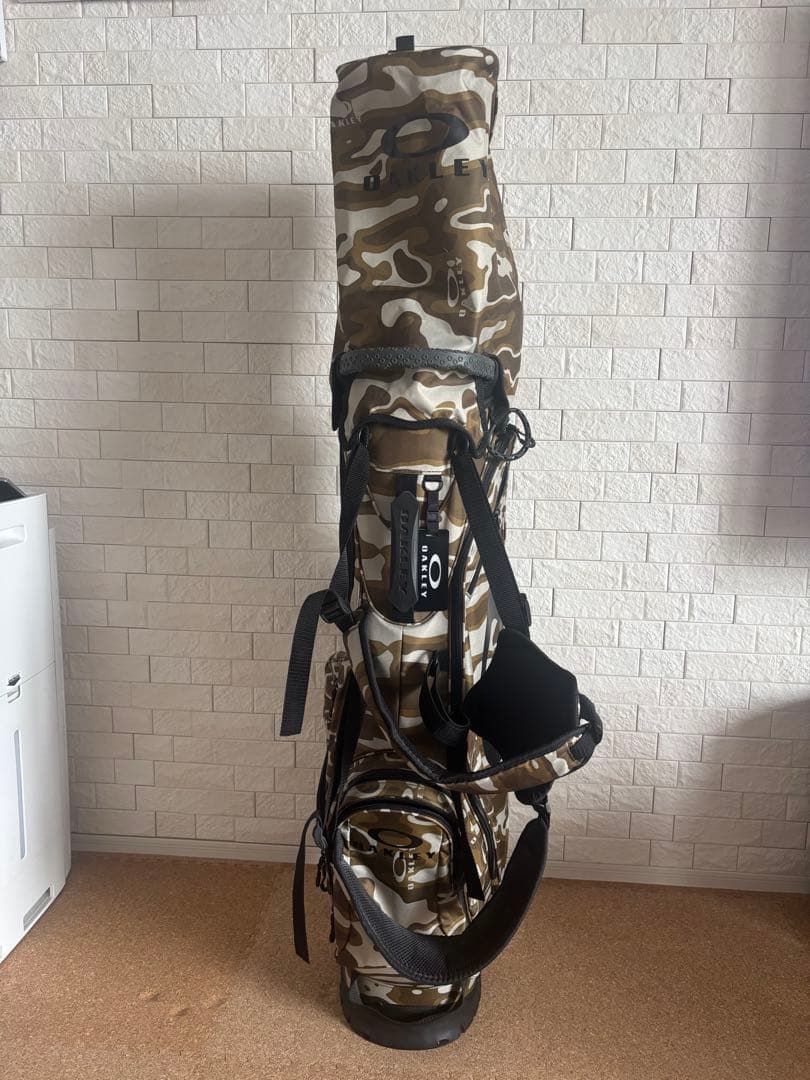 オークリー　キャディバッグ　ゴルフバッグ　迷彩