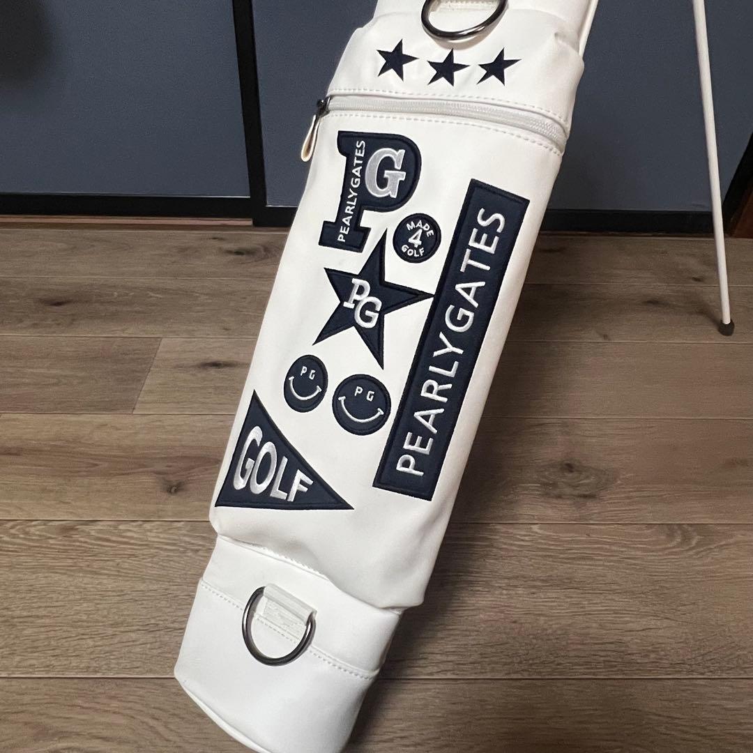 パーリーゲイツ セルフスタンドバッグ サブバッグ 46インチ対応 ホワイト