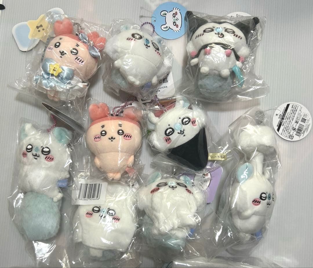 モモンガ カニ マスコット ポーチ関連11体セット まとめ売り