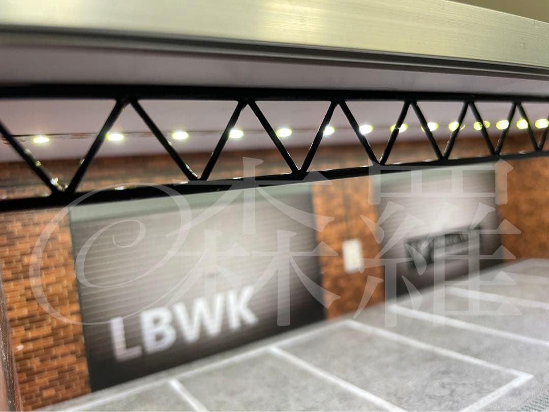 LBWK リバティーウォーク ガレージ 駐車場 車庫 ジオラマ レンガ GT