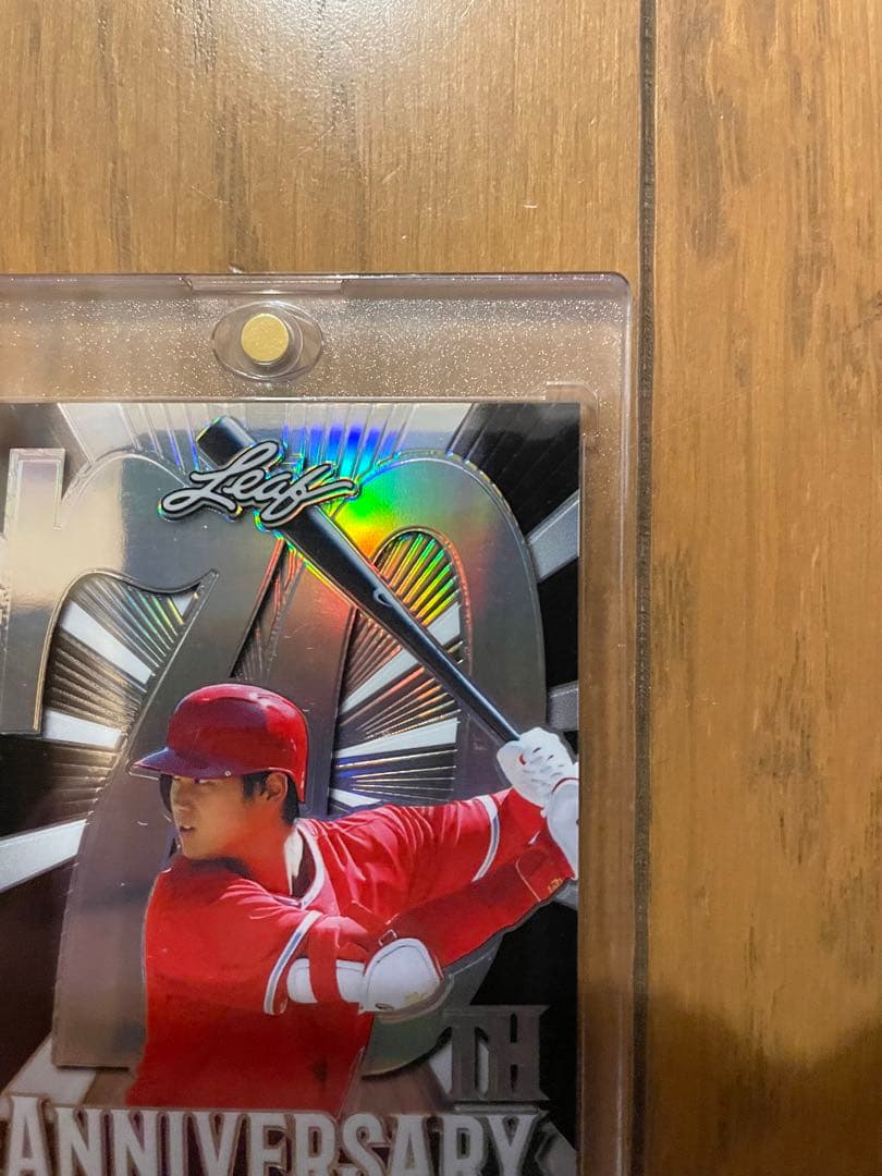 大谷翔平　ルーキー　2018 限定　15/15 Leaf 70th ブラック