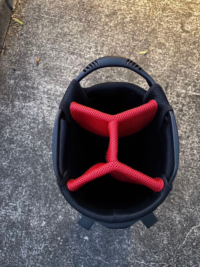 TaylorMade キャディバッグ 黒/赤