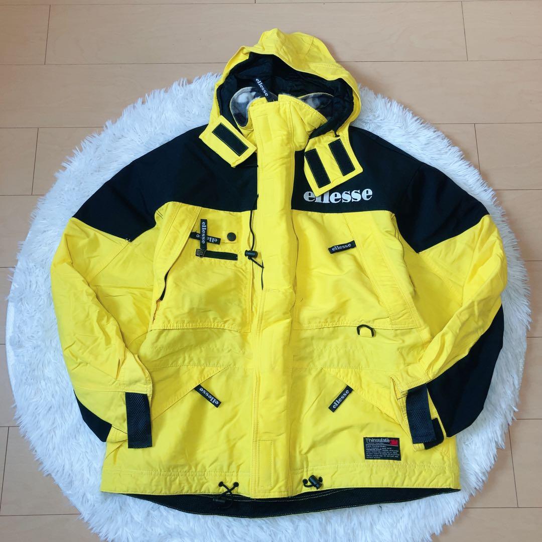 エレッセ⭕️スノボウェア　上下セット　ジャケット　つなぎ　スーツ　ジャンパー　中綿