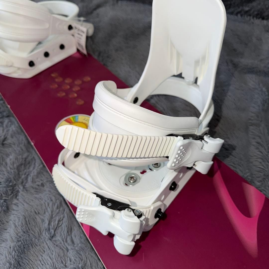 キッズ スノーボード 板＋ビンディングセット 110