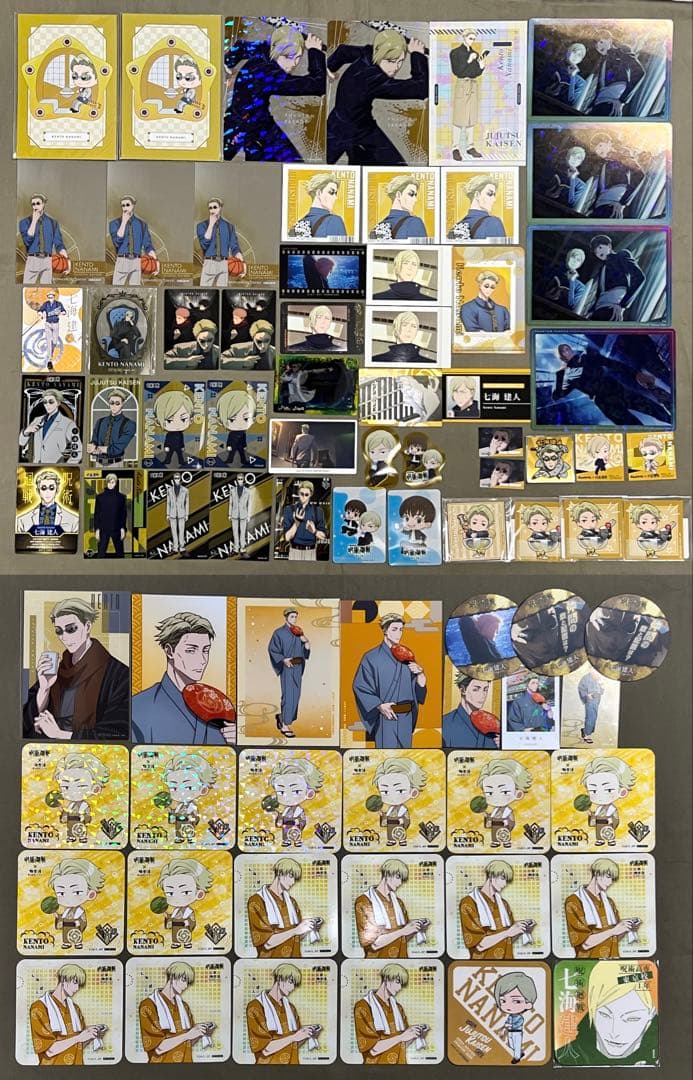 呪術廻戦 七海建人 ミニカード ぱしゃこれ 特典 ブロマイド ポストカード など