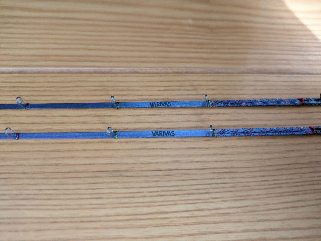 VARIVAS　桧原MAX339燻紫銀LTD 2本セット