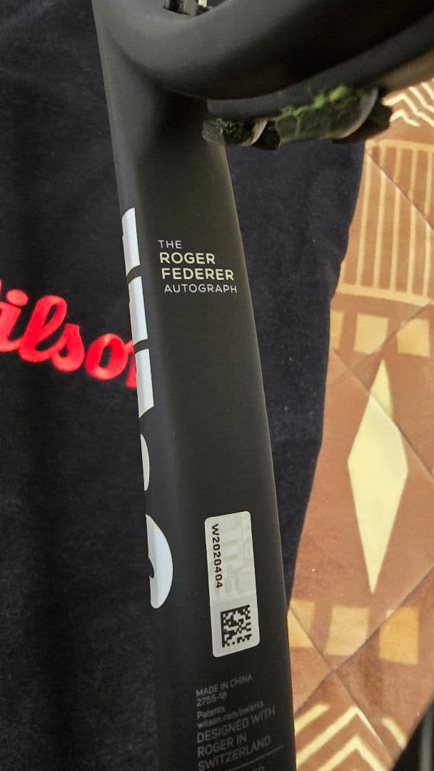 Wilson PROSTAFF97CV v12 315g フェデラーカスタム