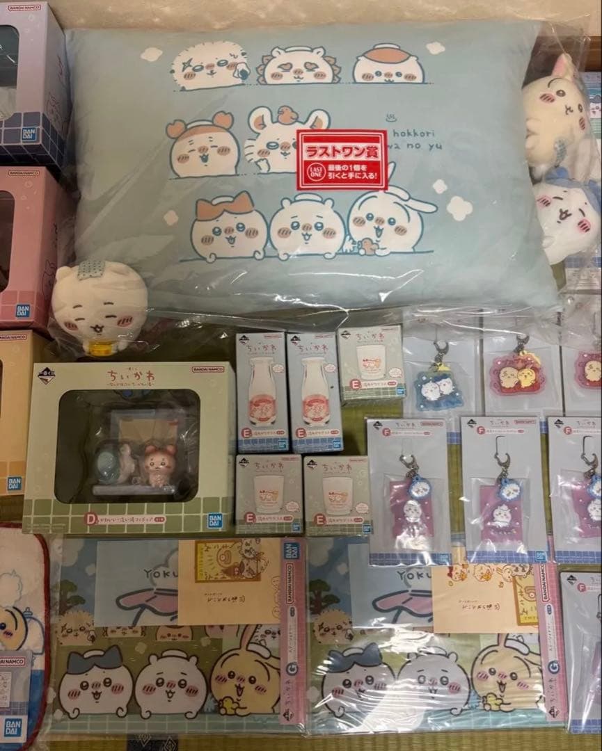 超大量☆ちいかわ☆150体セット☆1番くじ新品☆A〜ラストまで