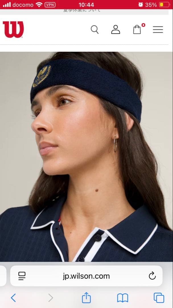 ウィルソン　センターコート ポロ