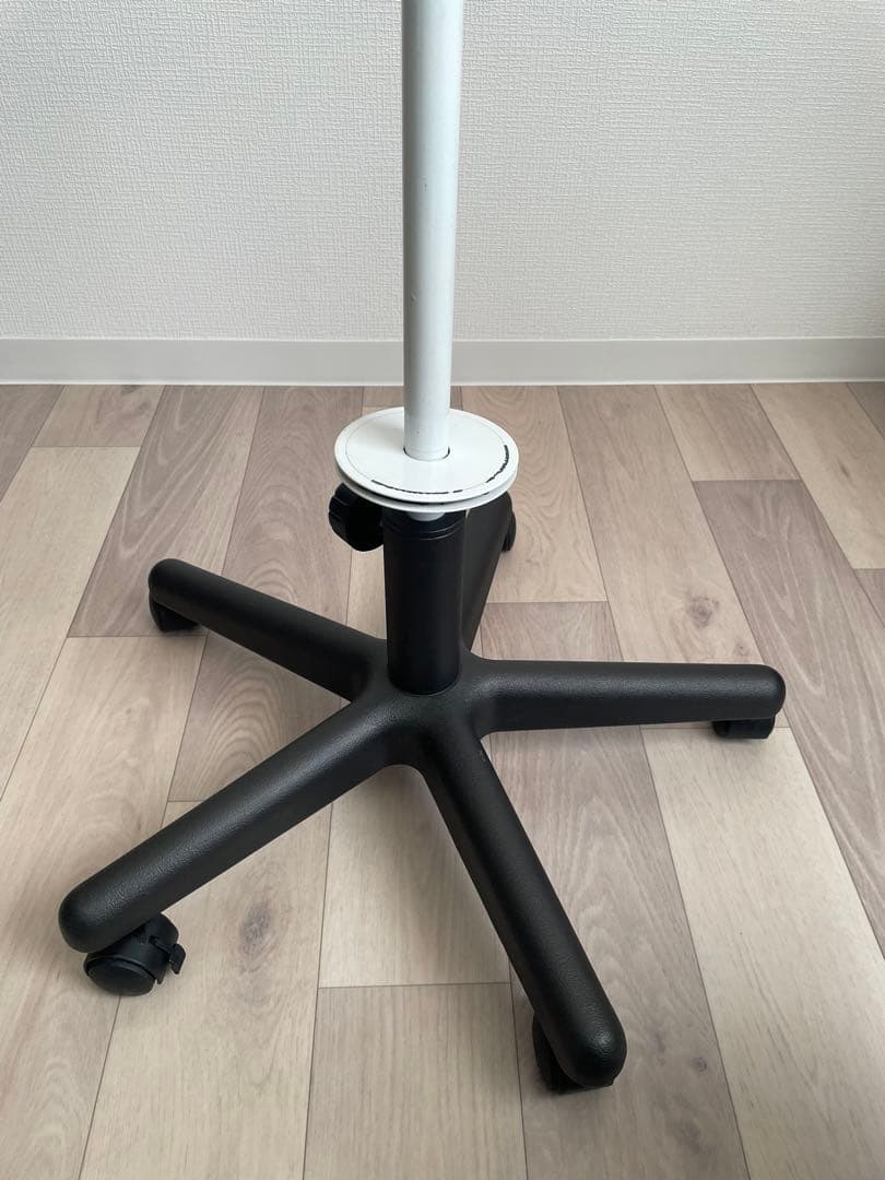 【店舗・イベント什器】木目アイアン調回転什器