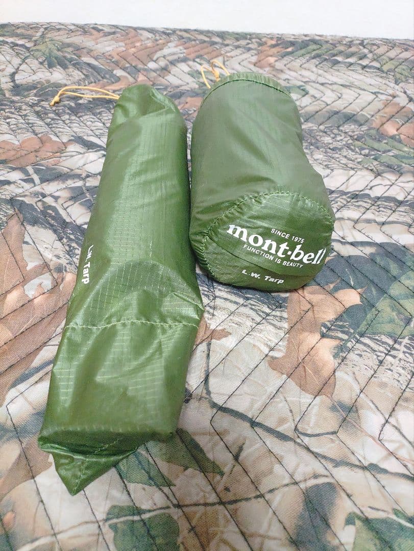 モンベル　LWタープと別売ポール1本セット
